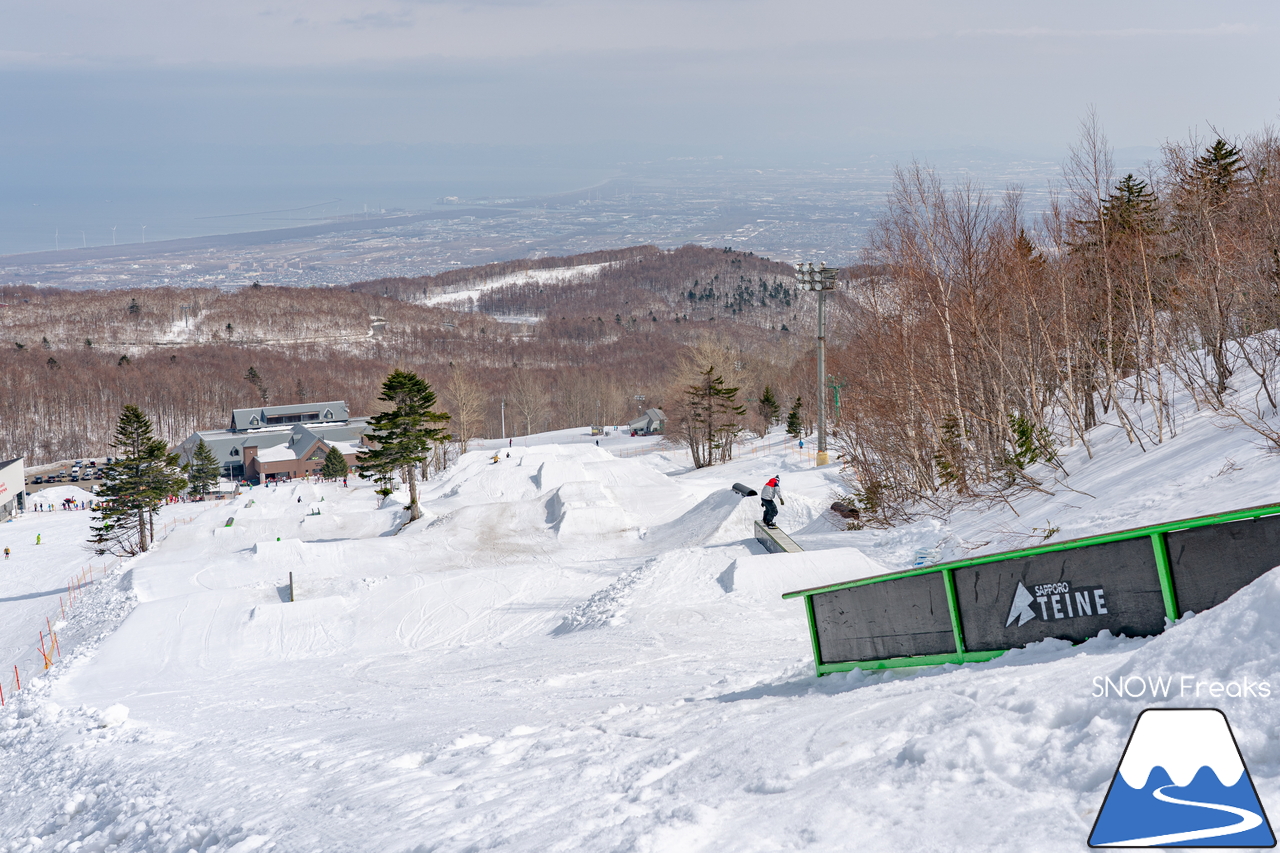 サッポロテイネ｜ハイランドゾーン山頂の積雪は 360cm。5月5日（祝）までの土･日･祝限定で、特別春スキー営業中(^^)/